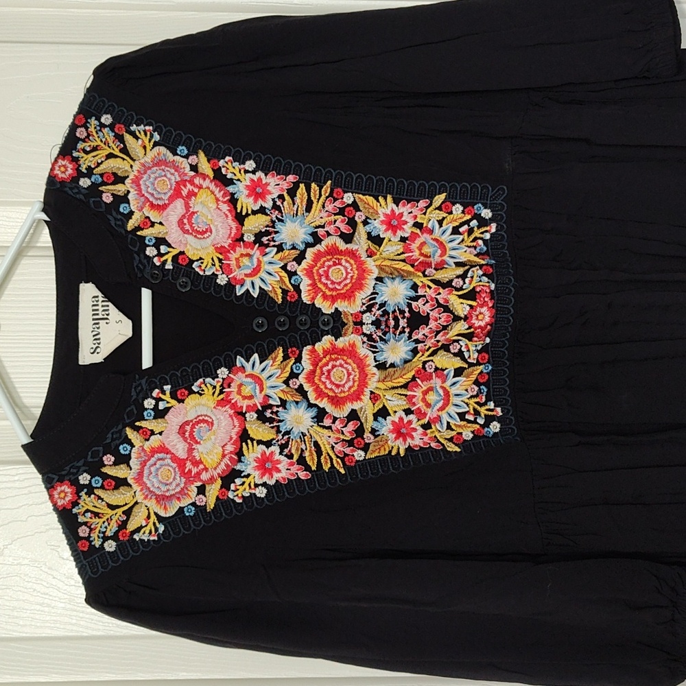 Embroidered Top